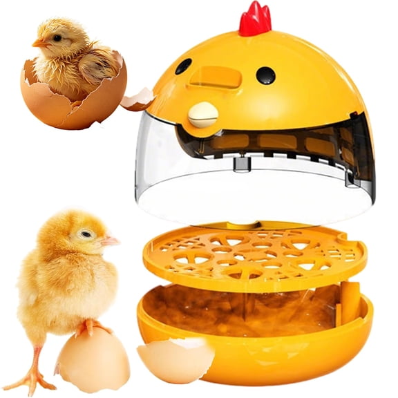 Chicken Egg Incubator, Auto Temperature Control Turner Candler, Duck Egg Hatching Incubator, for Brooder Quail Duck Turkey Pigeon Poultry Pheasant Partridge Home Classroom Lab