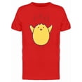 thumbnail image 1 of Chicken Falling Cartoon T-Shirt Men -Image by Shutterstock, Male Large, 1 of 2