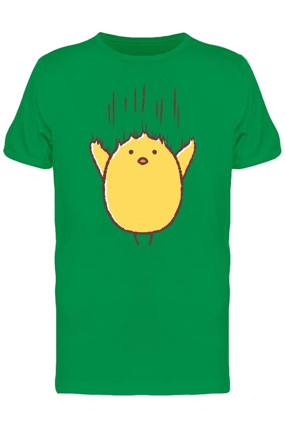Chicken Falling Cartoon Tee Men's -Image by Shutterstock