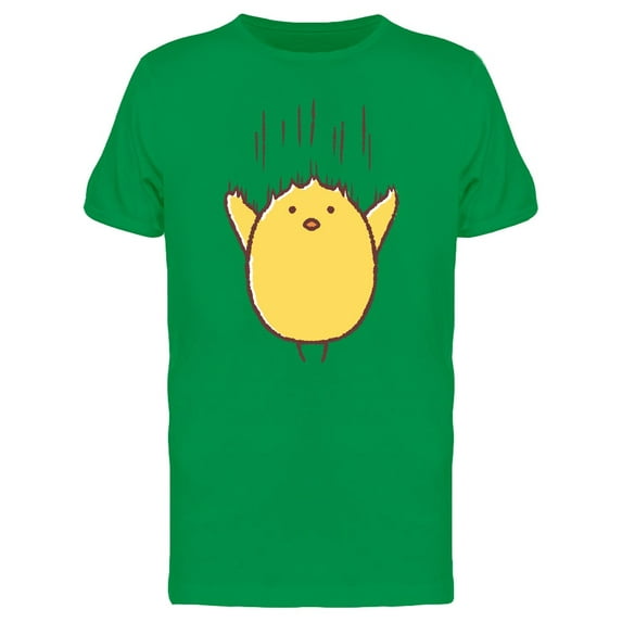 Chicken Falling Cartoon Tee Men's -Image by Shutterstock