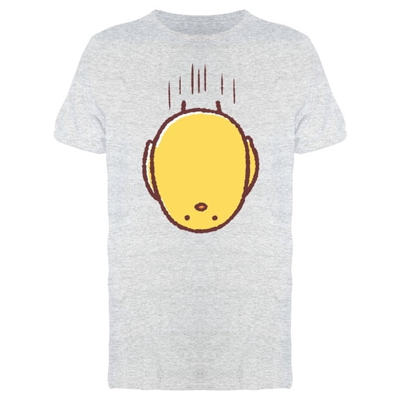 Chicken Falling Down Cartoon Tee Men's -Image by Shutterstock