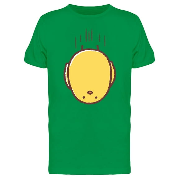 Chicken Falling Down Cartoon Tee Men's -Image by Shutterstock