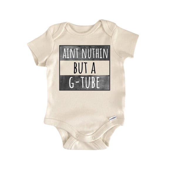G Tube Premie Nicu Newborn Baby Bodysuit