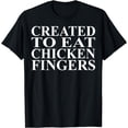thumbnail image 1 of Chicken Finger Apparel | Great Funny Fingers Lover Design T-Shirt, 1 of 4