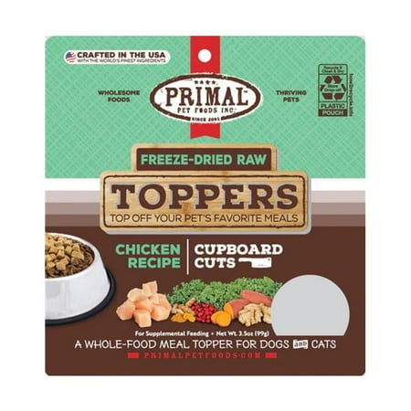 Chicken Freeze Dried Cupboard Cuts Toppers Pet Food - 3.5 oz