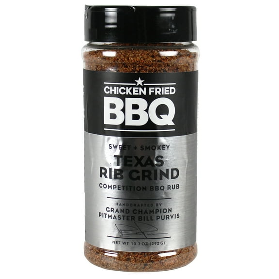 Chicken Fried Texas BBQ Rib Grind 10.3 oz Sweet and Smokey Competition Blend OW15115-C