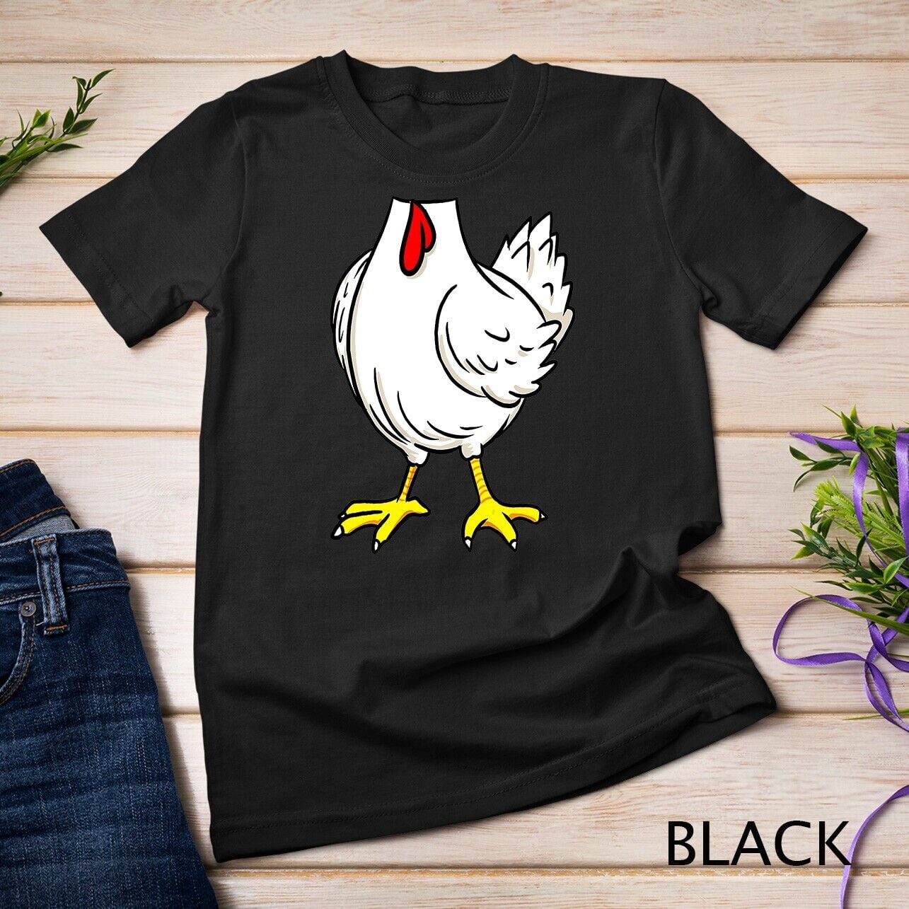 Chicken Funny Farm Animal, Farming Halloween Costume TShirt Unisex T