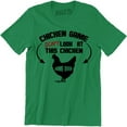 thumbnail image 1 of Chicken Game Don't Look At This Chicken Game Over - Funny Men's T-Shirt, 1 of 4