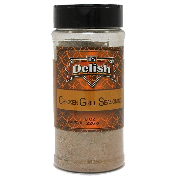 Chicken Grill Seasoning by It's Delish, 9.5 Oz. Medium Jar