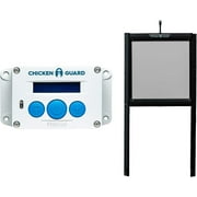 ChickenGuard Premium Automatic Chicken Coop Self-Locking Door Kit, Door Included