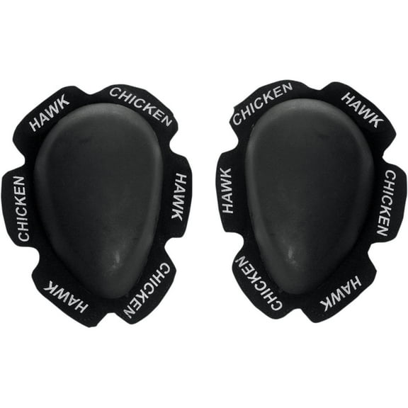 Chicken Hawk Racing Black Knee Sliders (One Size Fits Most)