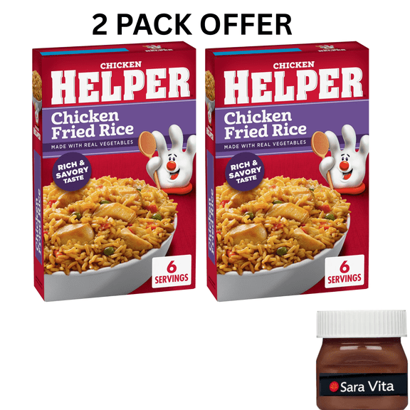 Chicken Helper Chicken Fried Rice Made with Real Vegetables, 7 Ounces Box