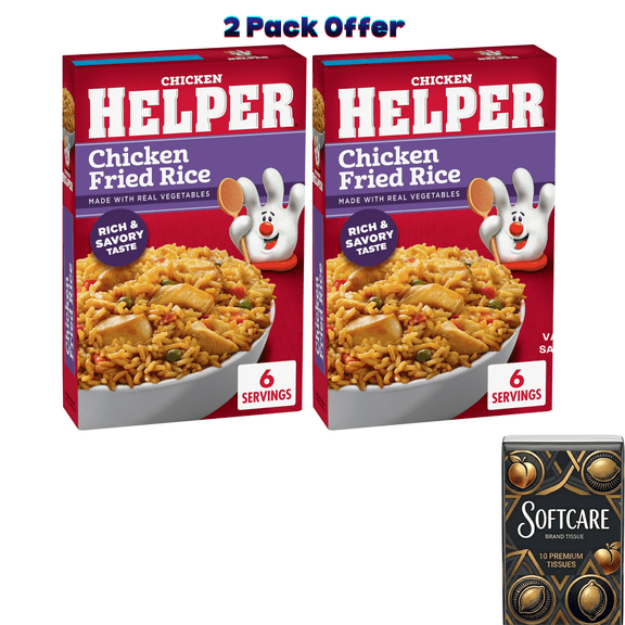 Chicken Helper Chicken Fried Rice Made with Real Vegetables, 7 Ounces