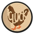 thumbnail image 1 of Chicken Hen Cluck Farm Animal Applique Multi-Color Embroidered Hook & Loop Patch - 2.5 Inch Small, 1 of 5