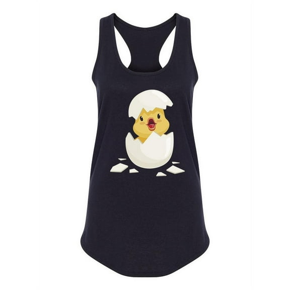 Chicken In Egg Shell Tank Women -Image by Shutterstock, Female Large