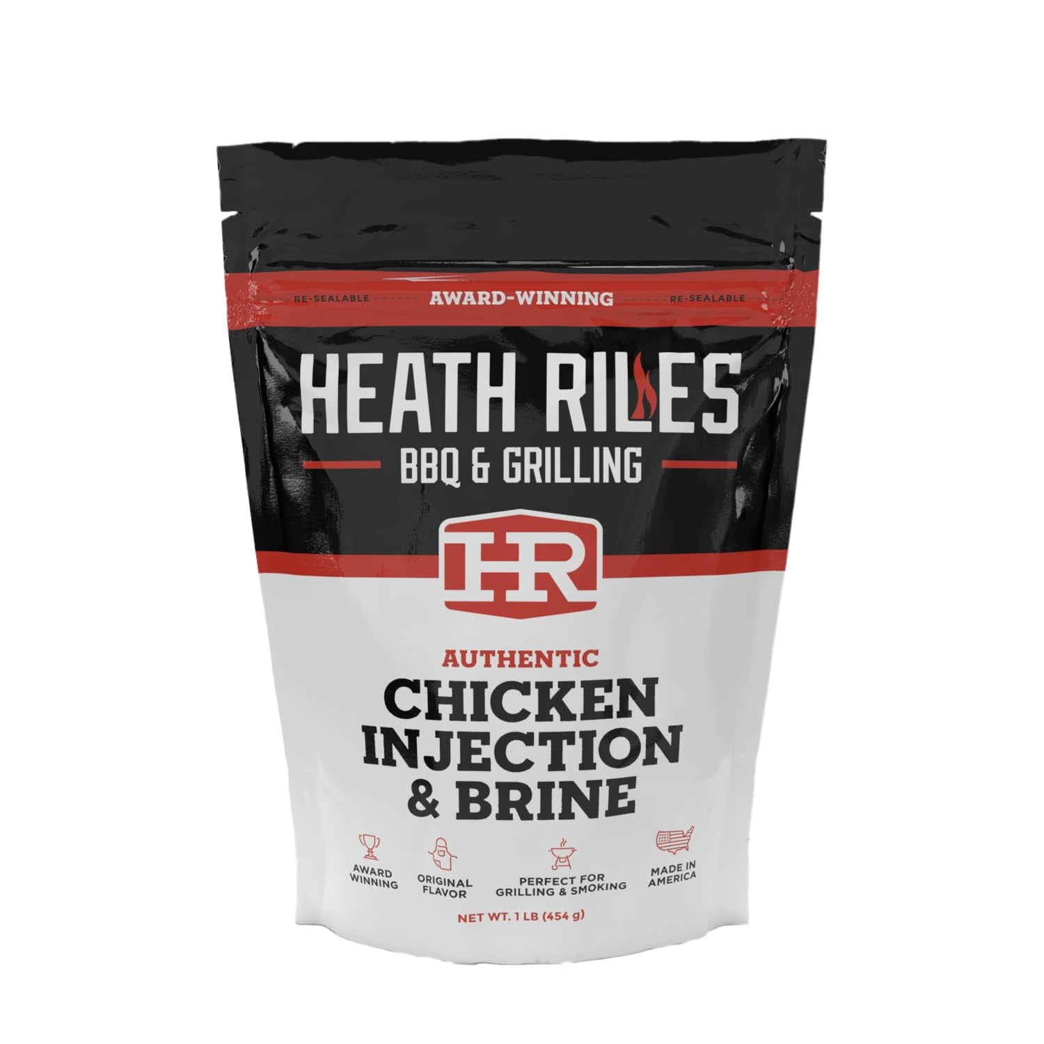 Heath Riles Chicken Injection & Brine, Heath Riles Meat Injector, Award ...