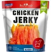 Chicken Jerky Dog Treats 1.5 Lb - Human Grade Pet Snacks & High Protein Meat - All Natural High Protein Dried Strips - Best Chews for Training Small & Large Dogs - Bulk Soft Pack Made for USA