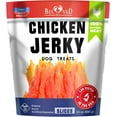 thumbnail image 1 of Chicken Jerky Dog Treats 1.5 Lb - Human Grade Pet Snacks & High Protein Meat - All Natural High Protein Dried Strips - Best Chews for Training Small & Large Dogs - Bulk Soft Pack Made for USA, 1 of 8