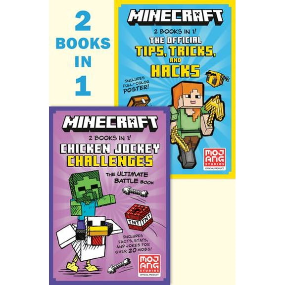 Minecraft 2-in-1: Chicken Jockey Challenges / Tips, Tricks, and Hacks (Minecraft): The Ultimate Battle Book