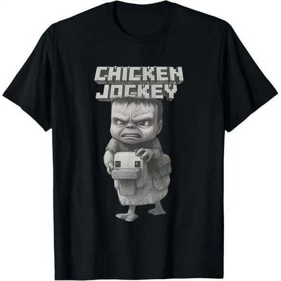Chicken Jockey T-Shirt Unisex S-5XL Hot Trending Shirt, Vintage Birthday Gift