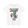 thumbnail image 1 of Chicken Jockey Zombie Pixel Art Zombie Gamer Style T-Shirt Unisex S-5XL Hot Trending Shirt, Vintage Birthday Gift, 1 of 3
