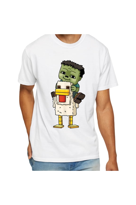 Chicken Jockeys Zombie Pixel Gamer Zombie Chicken Jockeys Unisex T-Shirt