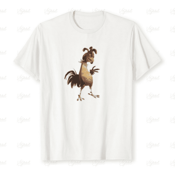 Chicken Joe Funny Farm Animal Cartoon Humor Graphic Unisex T-Shirt, up to size 5XL