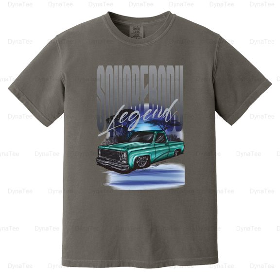 Chicken Joe Surfs Up Funny Surf Shop Cartoon Animal Fan Wave Comfort Color T-Shirt V41188 Unisex, up to 4XL