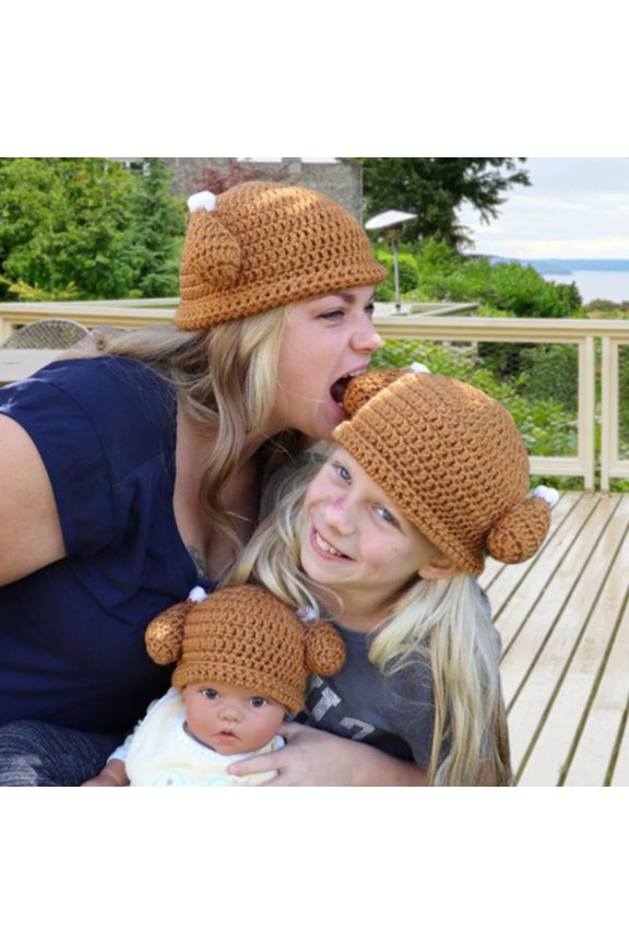 Chicken Leg Hat Highly Elastic Knitted Windproof Thermal Cap for Winter Fun Halloween Thanksgiving Christmas Costume Hiking Outings Traveling Cap