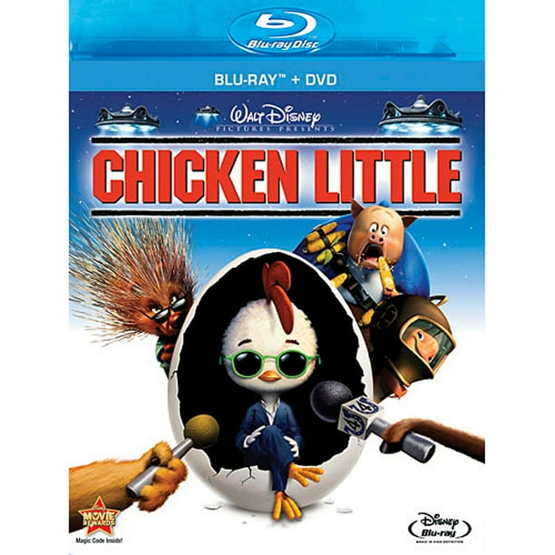 Chicken Little (Blu-ray + DVD) - Walmart Business Supplies