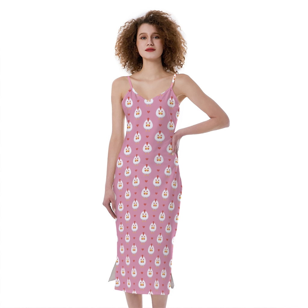 blue cow print dress White And Blue Cow Print Jersey Midi Cami Dress