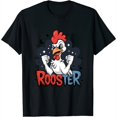 Chicken Lover Gifts ROOSTER Tie Dye Hippie Costume Halloween TShirt
