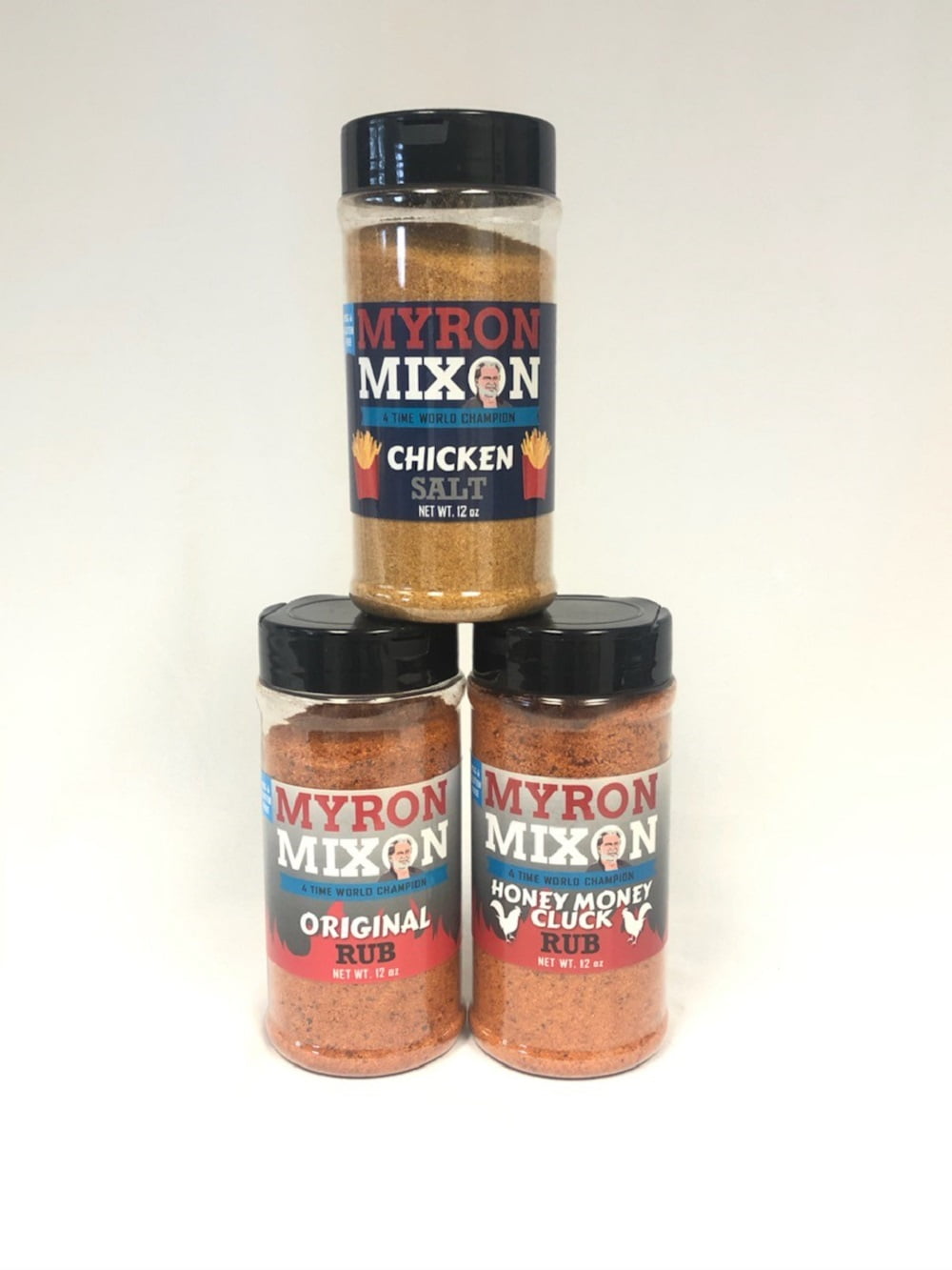 Chicken Lovers Trio - Honey Money Cluck Rub, Chicken Salt and Original Rub