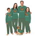 thumbnail image 1 of Chicken Matching Pajamas For The Family For Christmas, Merry Clucking Christmas Holiday Set Green, 2 Piece Set, 1 of 7