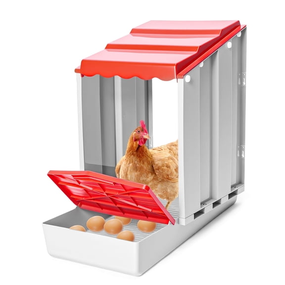 Chicken Nesting Box (one) Efficiently collects and Protects Eggs Simple Installation Durable and Sturdy Easy to Clean Weatherproof Against rain and Snow
