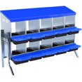 thumbnail image 2 of Hen's Choice™ - Roll Out Chicken Nest Box | Reversible | 2 Compartment – Roll Out Nest Box By Hen's Choice 2 of 11