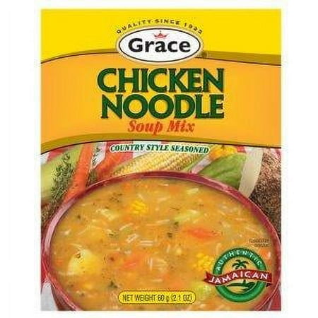 Chicken Noodle Soup Mix - Grace Caribbean - 1 sachet 60g
