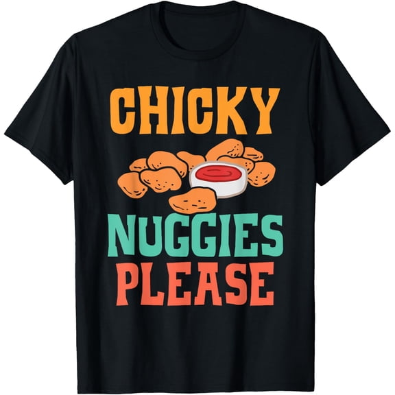 Chicken Nugget Eater Nuggy Fried Snack Nug Life T-Shirt
