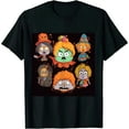 thumbnail image 1 of Chicken Nugget Halloween Retro 90s Funny Pumpkin Boo T-Shirt, 1 of 5