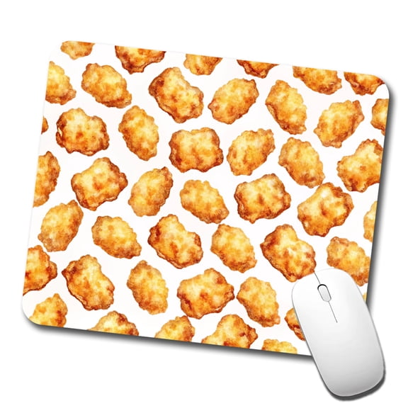Chicken Nuggets Funny Mouse Pad Low Profile Gaming Mat