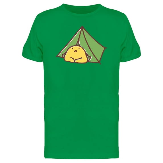 Chicken On A Tent Tee Men's -Image by Shutterstock