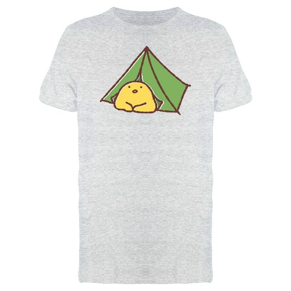 Chicken On A Tent Tee Men's -Image by Shutterstock