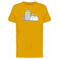 thumbnail image 1 of Chicken On The Trash Cartoon Tee Men's -Image by Shutterstock, 1 of 2