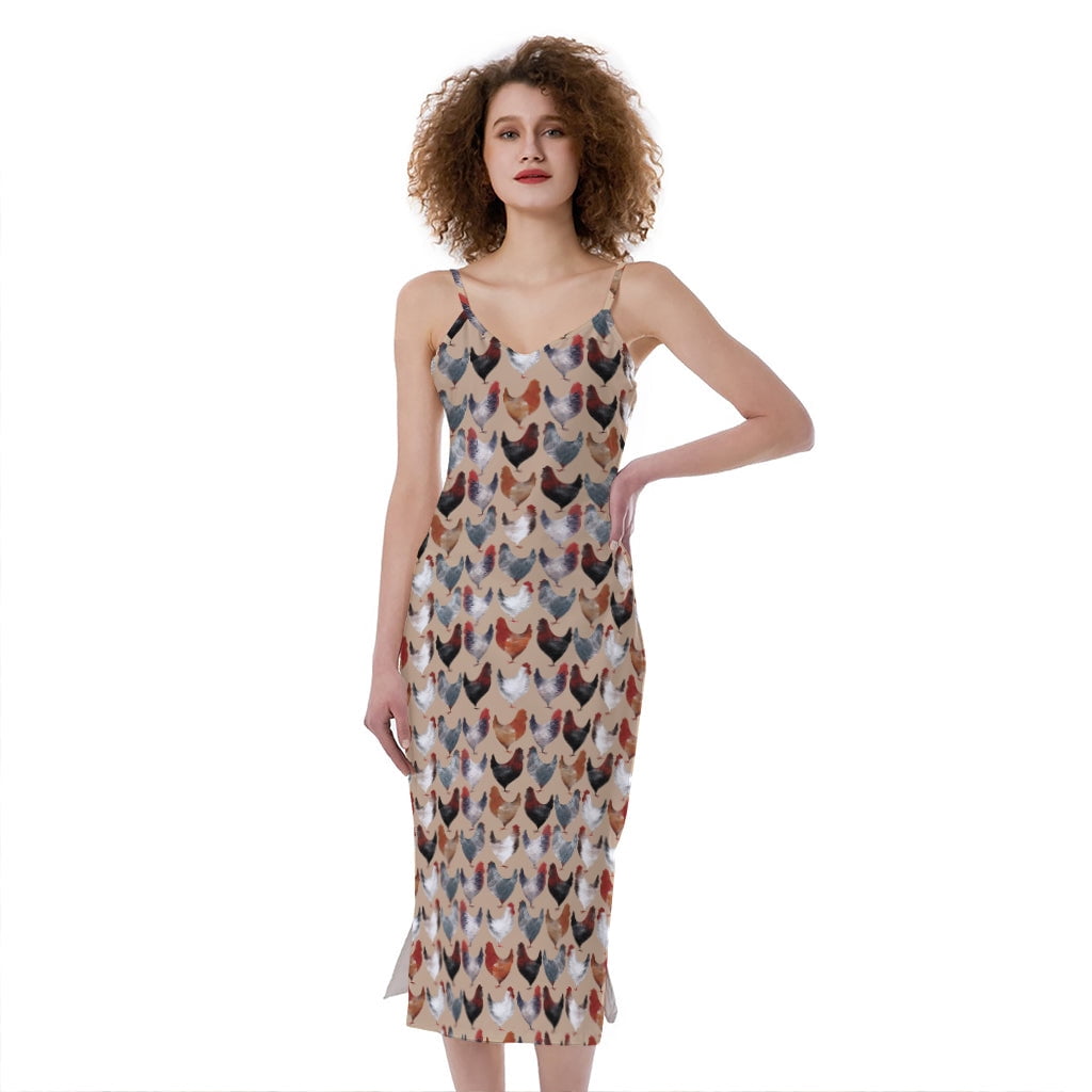 chicken maxi dress Women's Chicken Lace Maxi Dress -- FI-3143 African-Stars