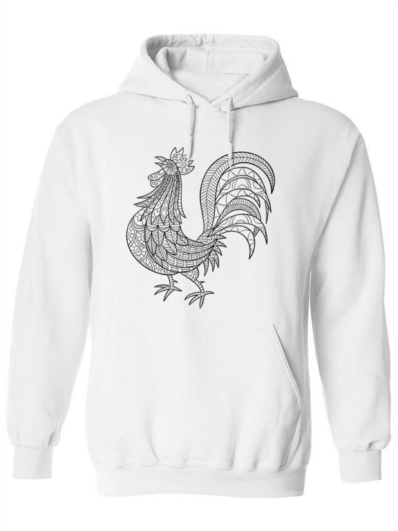 Chicken Pattern Hoodie Women -SPIdeals Designs, Female Small