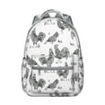 thumbnail image 1 of "Chicken Pattern Student Backpack - Lightweight & Waterproof Bookbag for Teens, Large Capacity Laptop Backpack for College, Fashionable & Practical", 1 of 6
