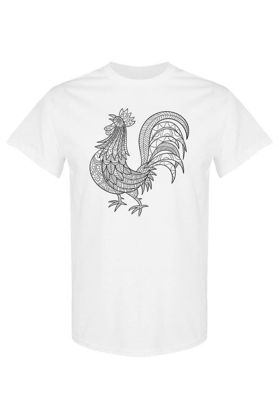 Chicken Pattern T-Shirt Women -SPIdeals Designs, Female Large