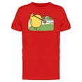 thumbnail image 1 of Chicken Playing Golf Cartoon Tee Men's -Image by Shutterstock, 1 of 2