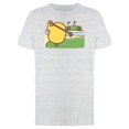 thumbnail image 1 of Chicken Playing Golf Cartoon Tee Men's -Image by Shutterstock, 1 of 1