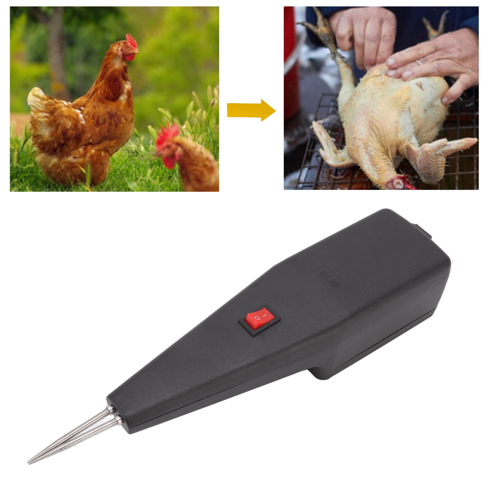 Chicken Plucker, Electric Chicken Plucker Waterproof Handheld Chicken